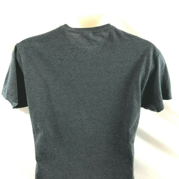 Zombie Response Team Pullover T Shirt Top Medium Gray Fruit of Loom Short Sleeve - Picture 6 of 9